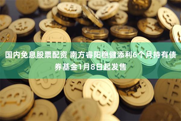 国内免息股票配资 南方睿阳稳健添利6个月持有债券基金1月8日起发售